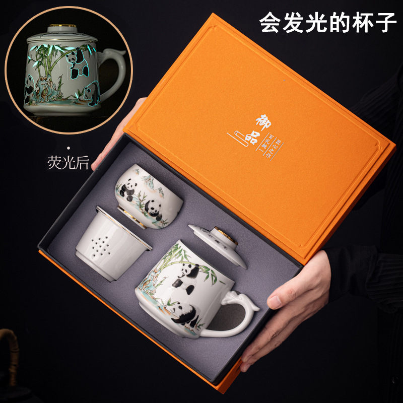 Thành Đô Panda Element Tử Cấm Thành Quà tặng văn hóa và sáng tạo Quà tặng thiết thực Quà lưu niệm cho người nước ngoài Quà tặng doanh nghiệp cho nhân viên