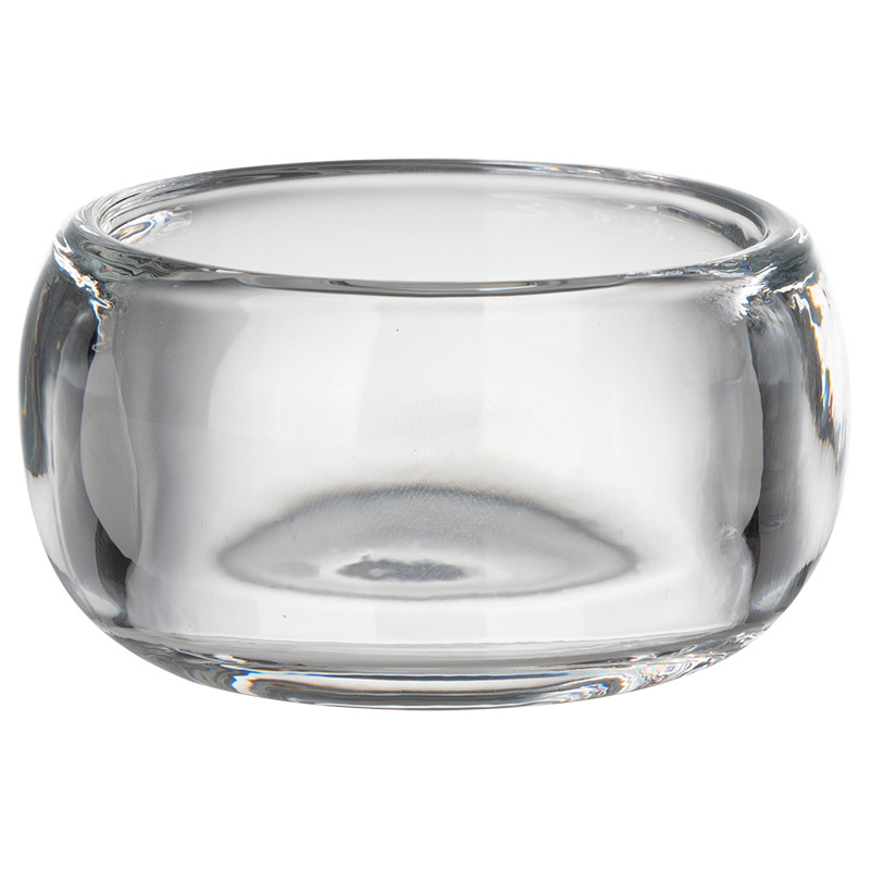 Nhà máy pha lê kéo ngón tay tách trà nhỏ cốc chủ nhân cốc thủy tinh đơn giản Trung Quốc uống trà cốc trong suốt nếm trà cốc trà