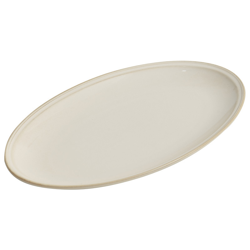 Đĩa cá gốm biến đổi Lò Vàng, đĩa Cá hấp gia dụng, đĩa ăn thương mại cao cấp, Đĩa ăn hình bầu dục, đĩa lớn