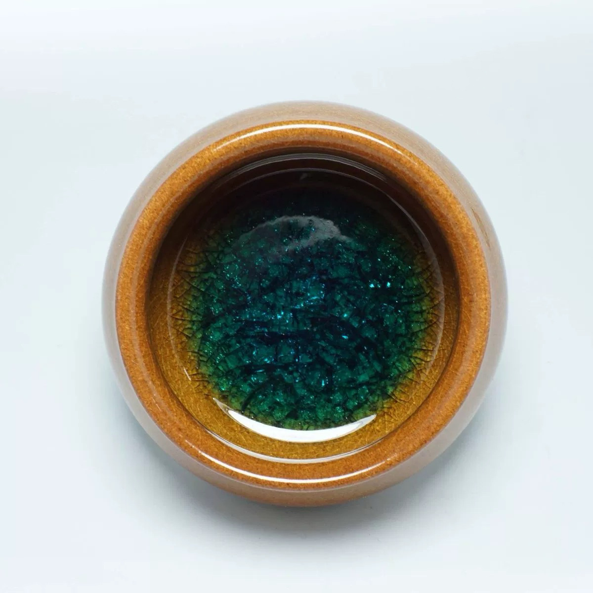 Jianyao Desert Oasis Buddha Belly Master Cup Jianyao Jianzhan Chai Lò nung tất cả các chén trà thủ công dung tích nứt băng tự nhiên