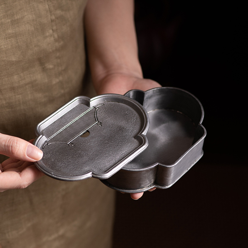 Ấm cổ kính, ấm cổ kính, Bộ trà Kung Fu kiểu Nhật cổ điển, khay trà pha khô, khay đựng nước, khay đựng trà, khay đựng nước