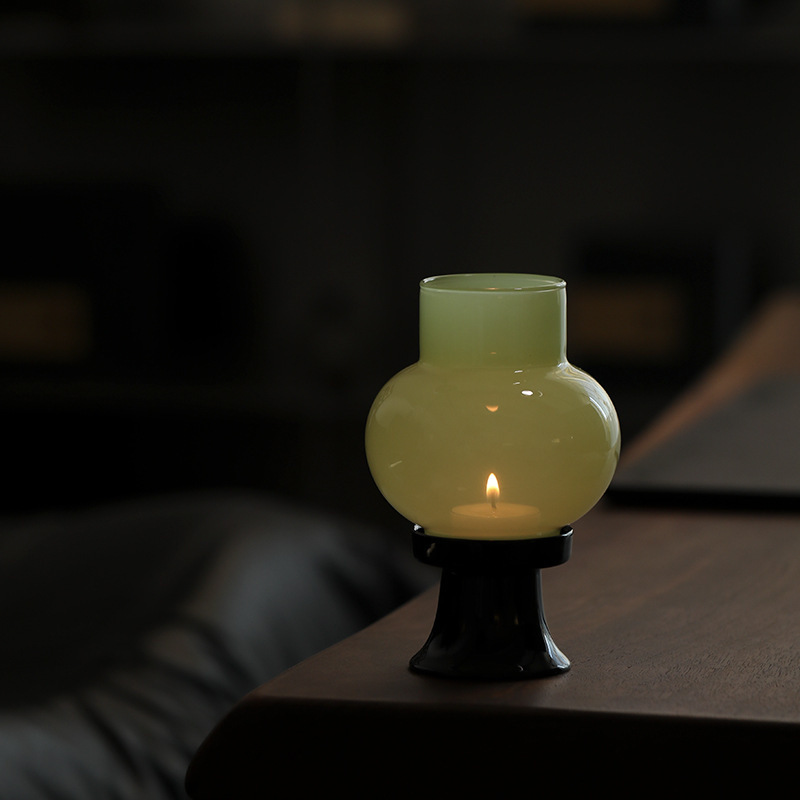 Đồ trang trí chụp đèn cổ thiền kiểu Trung Quốc, đèn xung quanh phòng trà, câu lạc bộ phòng trà phong cách cổ, nến thắp hương gia dụng