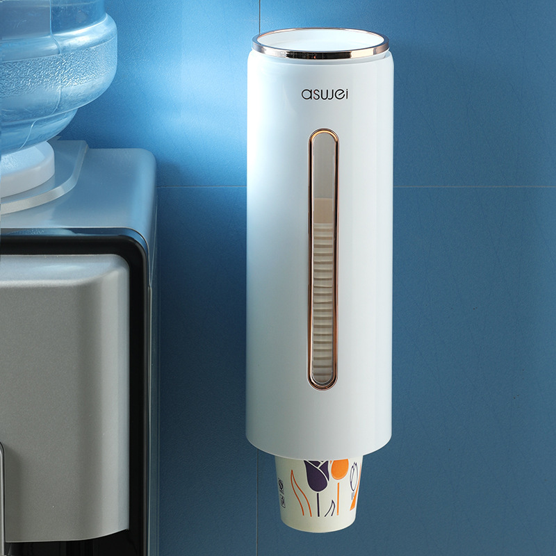 Giá đựng cốc dùng một lần, cốc giấy, dụng cụ lấy cốc tự động, Giá đựng cốc nước treo tường, dụng cụ thần thánh, hộp đựng máy lọc nước