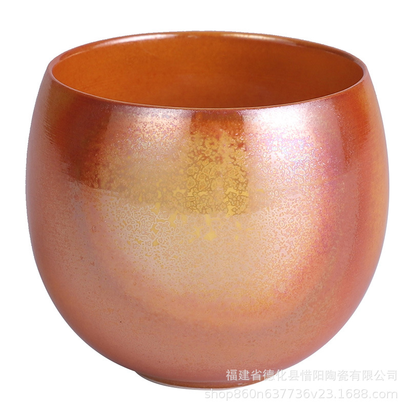 Cốc chủ nhân lò Ru cổ điển cốc đơn cốc trà nam nữ cốc trà Kung Fu Đốt Củi cốc trà đạo cá nhân cốc trà