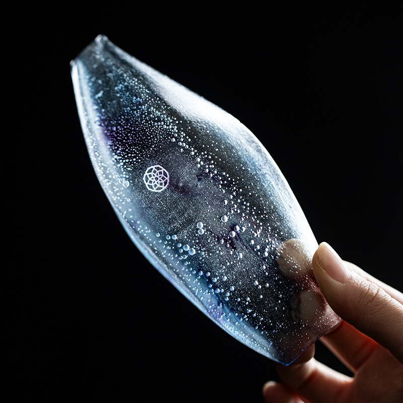 Trà thiền, trà tráng men màu Yushantang thủ công, trà hoa sen, muỗng cà phê, bộ trà Kung Fu, phụ kiện trà đạo