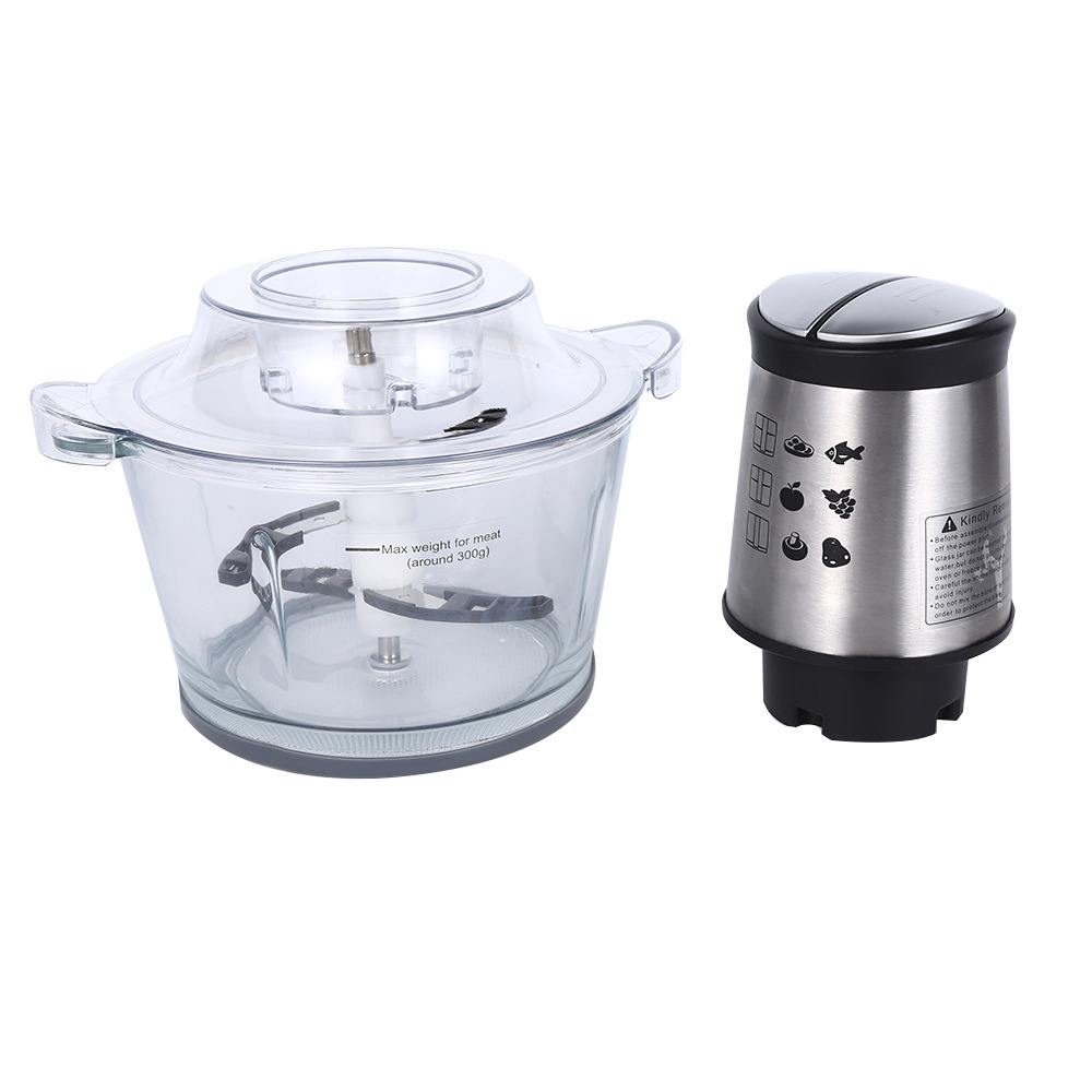 Máy xay thịt bằng điện, máy nấu ăn đa chức năng gia dụng, cắt thịt băm, cắt rau và Trộn Tỏi thương mại