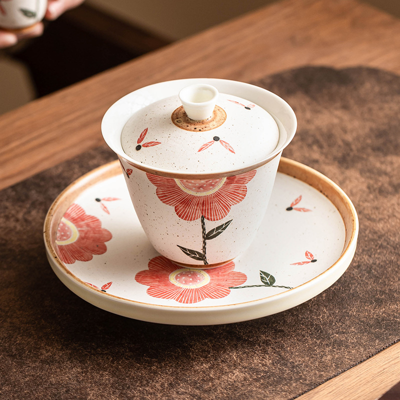 Cốc pha trà cốc pha trà phục vụ khách mời gia dụng Máy pha trà kiểu Trung Quốc sáng tạo đơn cao cấp chống bỏng