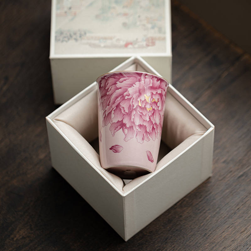 Cốc cốc gốm sứ dung tích lớn cốc chủ nhân cốc uống trà cốc uống nước cổ điển Trung Quốc