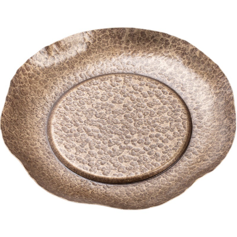 Bán buôn ấm búa chịu đồng nguyên chất khay xốp khô Khay trà lá sen thủ công khay trà khay trà khay trà khay trà Phụ Kiện Bộ trà