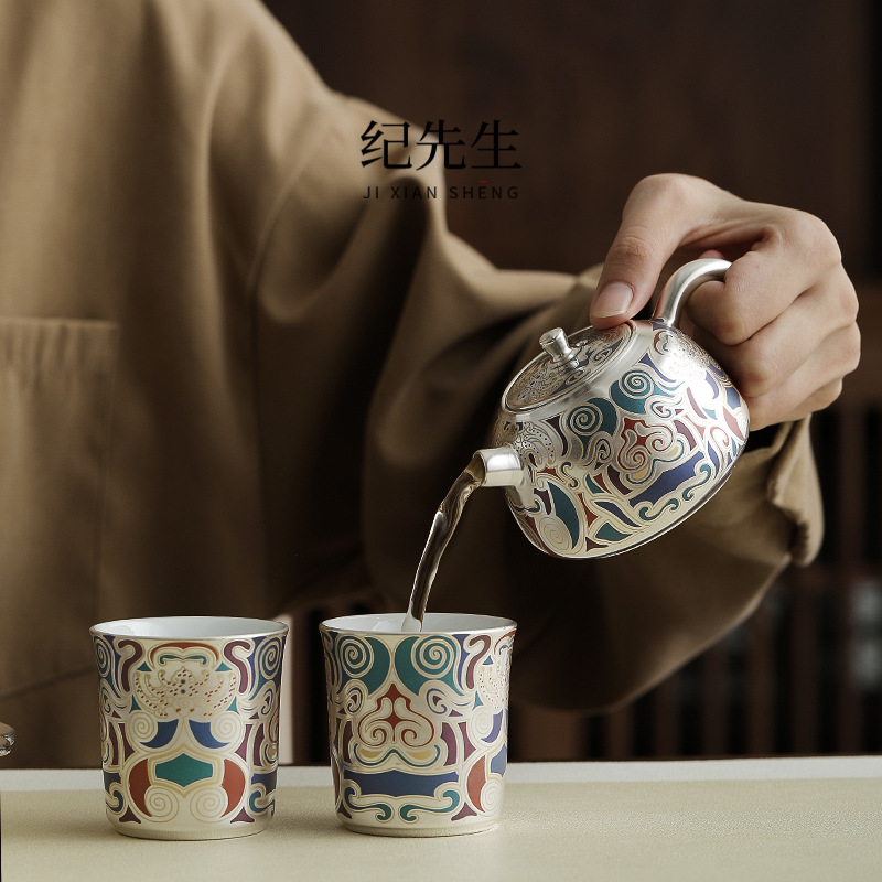 Bộ ấm trà sang trọng cao cấp, quà tặng người lớn tuổi, quà tặng công ty giáo viên và cha, quà tặng doanh nghiệp, quà tặng lưu niệm người nước ngoài