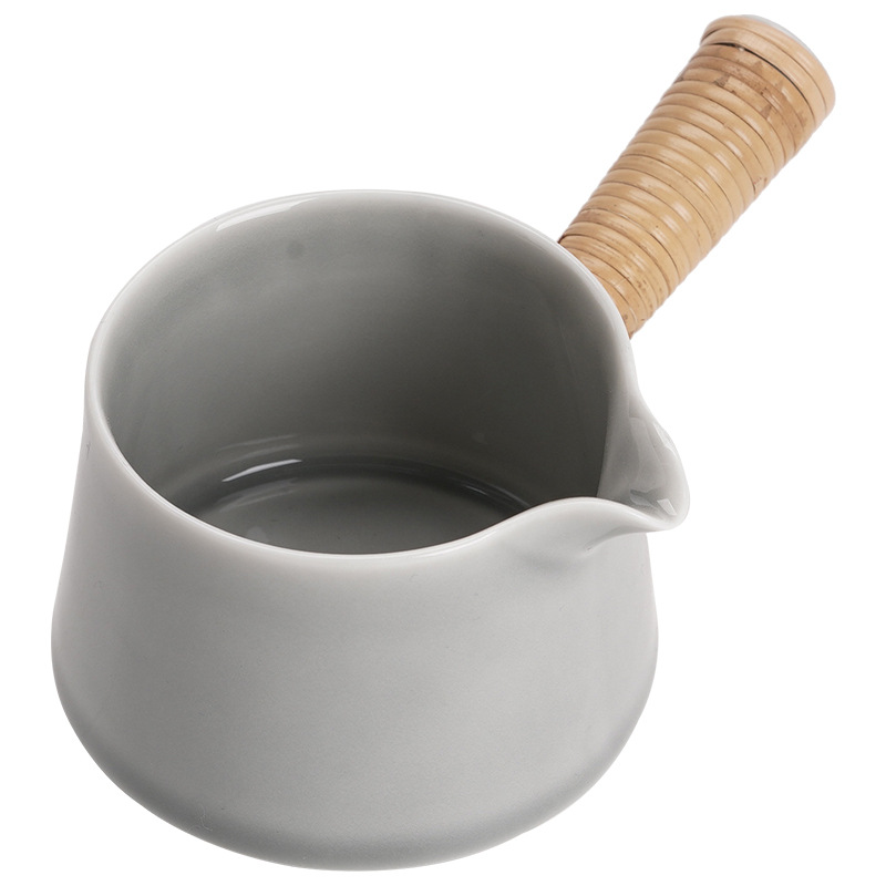 Cốc không có tay cầm bên cạnh, cốc công cộng tráng men tro đá kiểu Nhật, trà gốm sứ gia dụng cỡ lớn, cốc đều