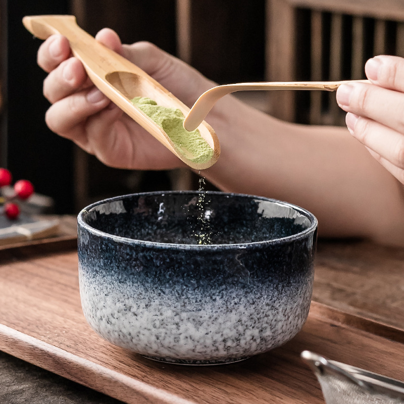 Dụng cụ trà đạo Da'antang Matcha Bình trà Baibenli Bát trà đứng gia dụng trọn bộ dụng cụ uống trà thời Tống Bộ bình trà