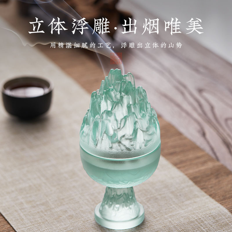Phương pháp rõ ràng và cổ xưa, Lò Nung men màu, đĩa gỗ đàn hương, vật tư ấn hương, lò xông hương, lư hương, lư hương