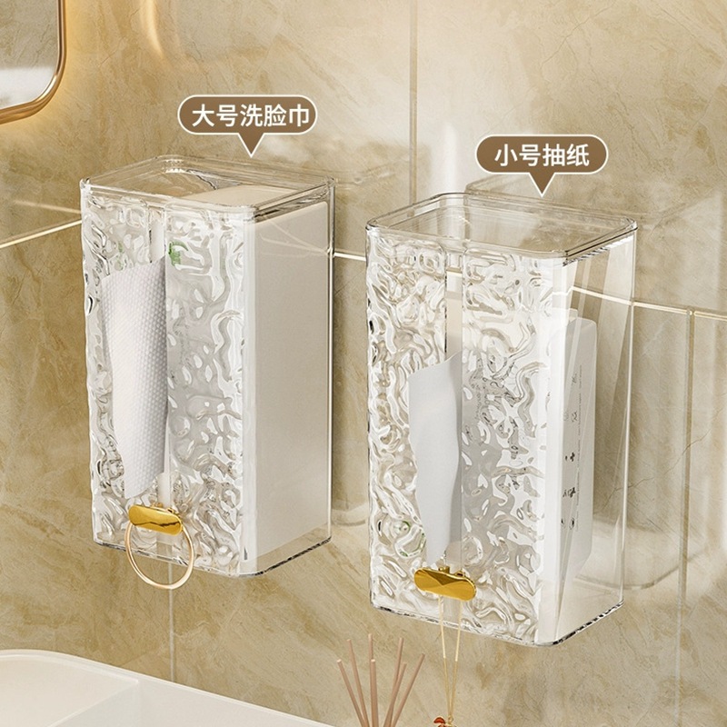 Hộp đựng khăn rửa mặt sang trọng Hộp đựng giấy vẽ sáng tạo gia dụng Treo Tường Hộp treo ngược khăn giấy nhà bếp Hộp đựng khăn giấy cao cấp