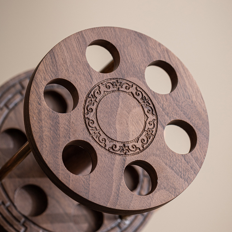 Bộ trà đạo sáu quý ông Phụ Kiện Bộ trà bàn trà cao cấp công cụ pha trà Kung Fu Đồ dùng trang trí bàn trà Daquan