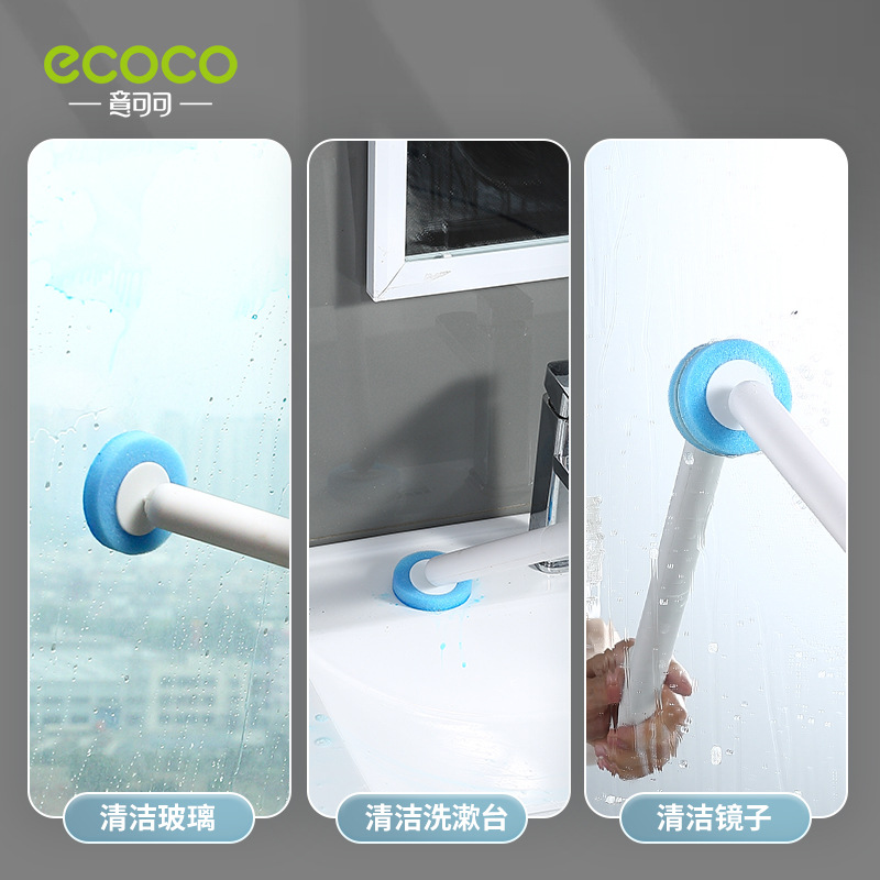Bàn chải nhà vệ sinh dùng một lần Kiểu treo tường nhà vệ sinh gia đình không góc chết vệ sinh hố ngồi xổm rửa nhà vệ sinh bộ dụng cụ thần thánh