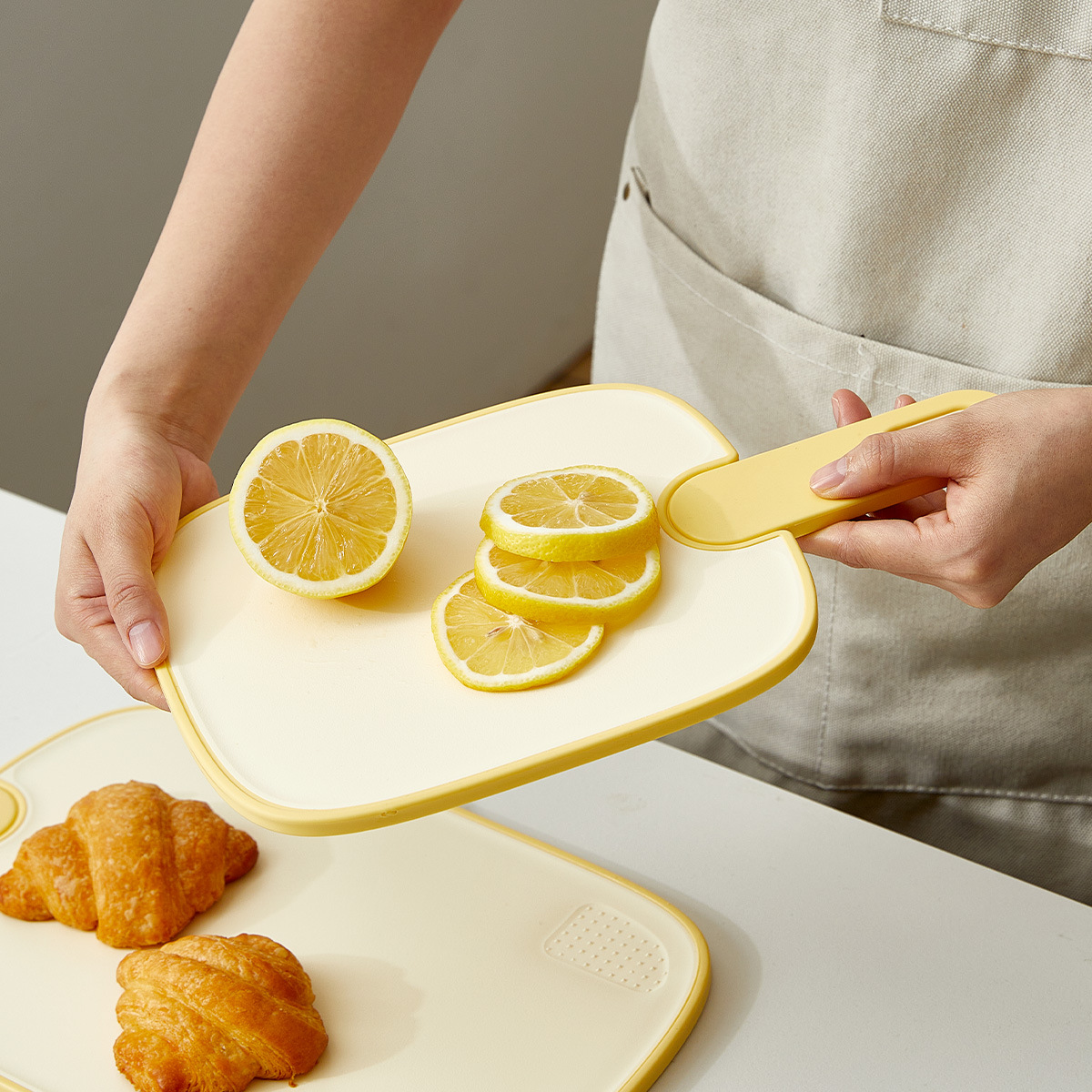 Thớt thớt gia dụng Thớt chống nấm mốc kháng khuẩn cho trẻ sơ sinh Thớt hai mặt cắt trái cây trong nhà bếp