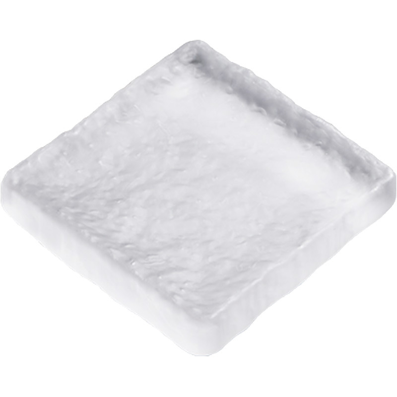 Bình thủy tinh kiểu Nhật, bàn pha khô, đệm ấm dày, phụ kiện Bộ trà thiền, khay nhỏ thủy tinh mờ cổ điển