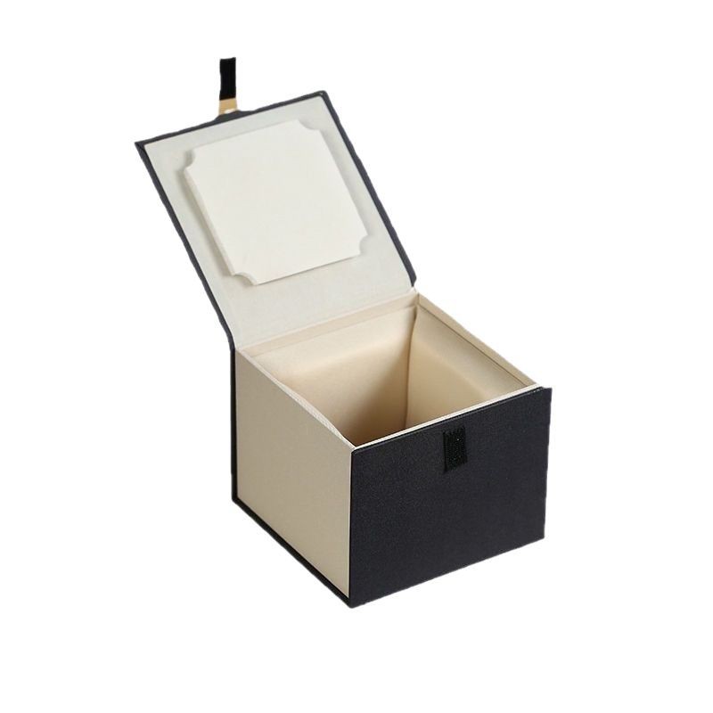 Jianyang Jianzhan bao bì hộp hộp quà hộp bảo quản trà nếm trà bát vuông thổ cẩm hộp cốc túi chủ cốc hộp quà tặng