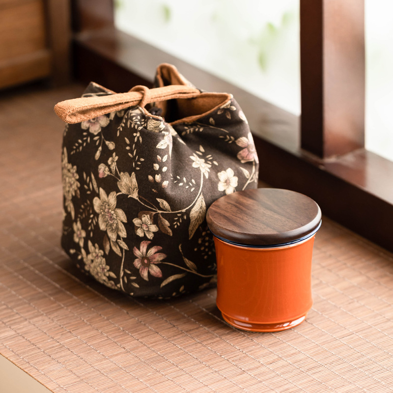 Cốc pha trà di động Bộ trà du lịch cốc uống nhanh cho một người cốc trà đơn cắm trại ngoài trời cốc tách trà nước