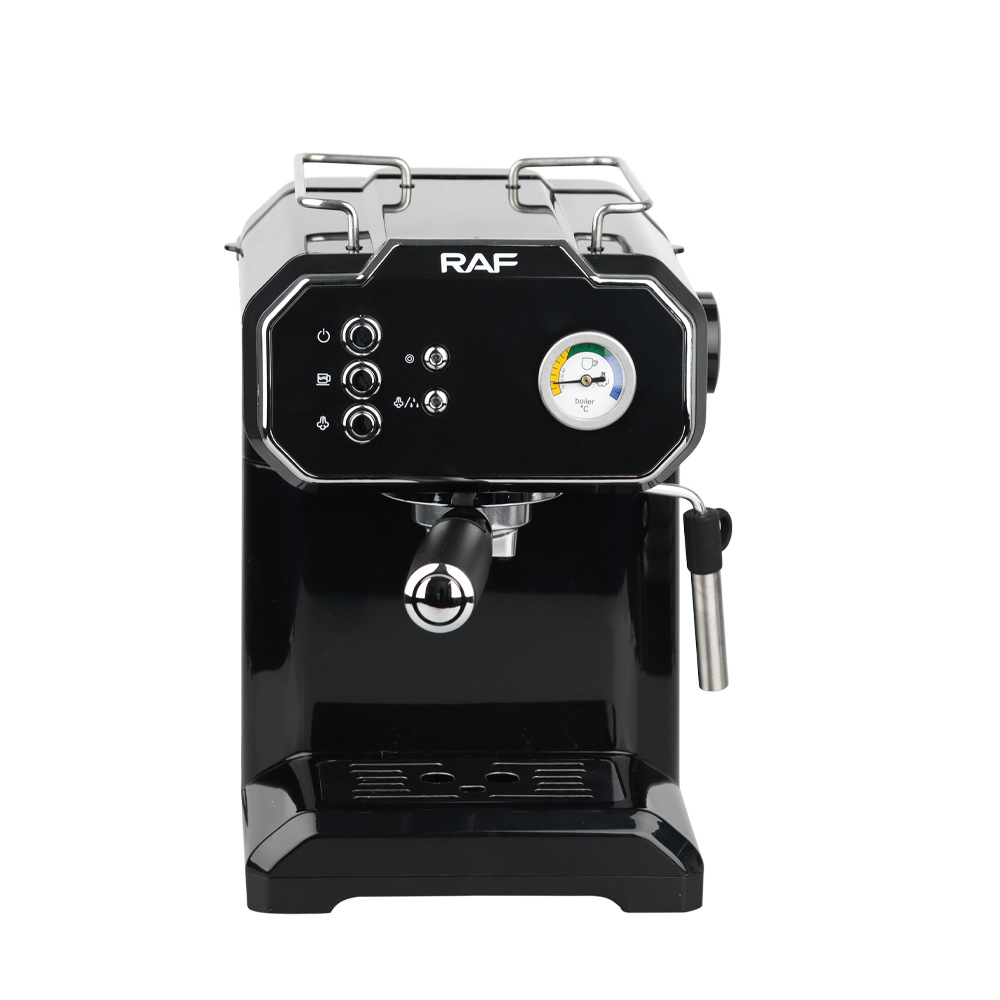 Máy pha cà phê Ý xuyên biên giới tiêu chuẩn Châu Âu Văn phòng pha sữa bằng hơi nước áp suất cao bán tự động nhỏ R104