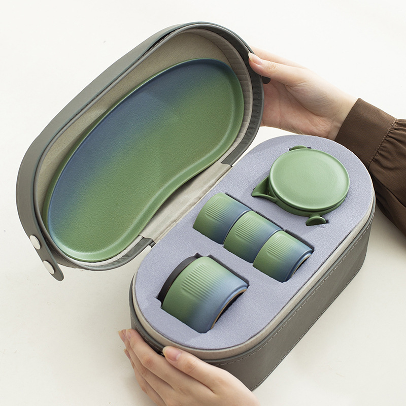 Bộ trà du lịch Kung Fu văn hóa và sáng tạo trong Tử Cấm Thành