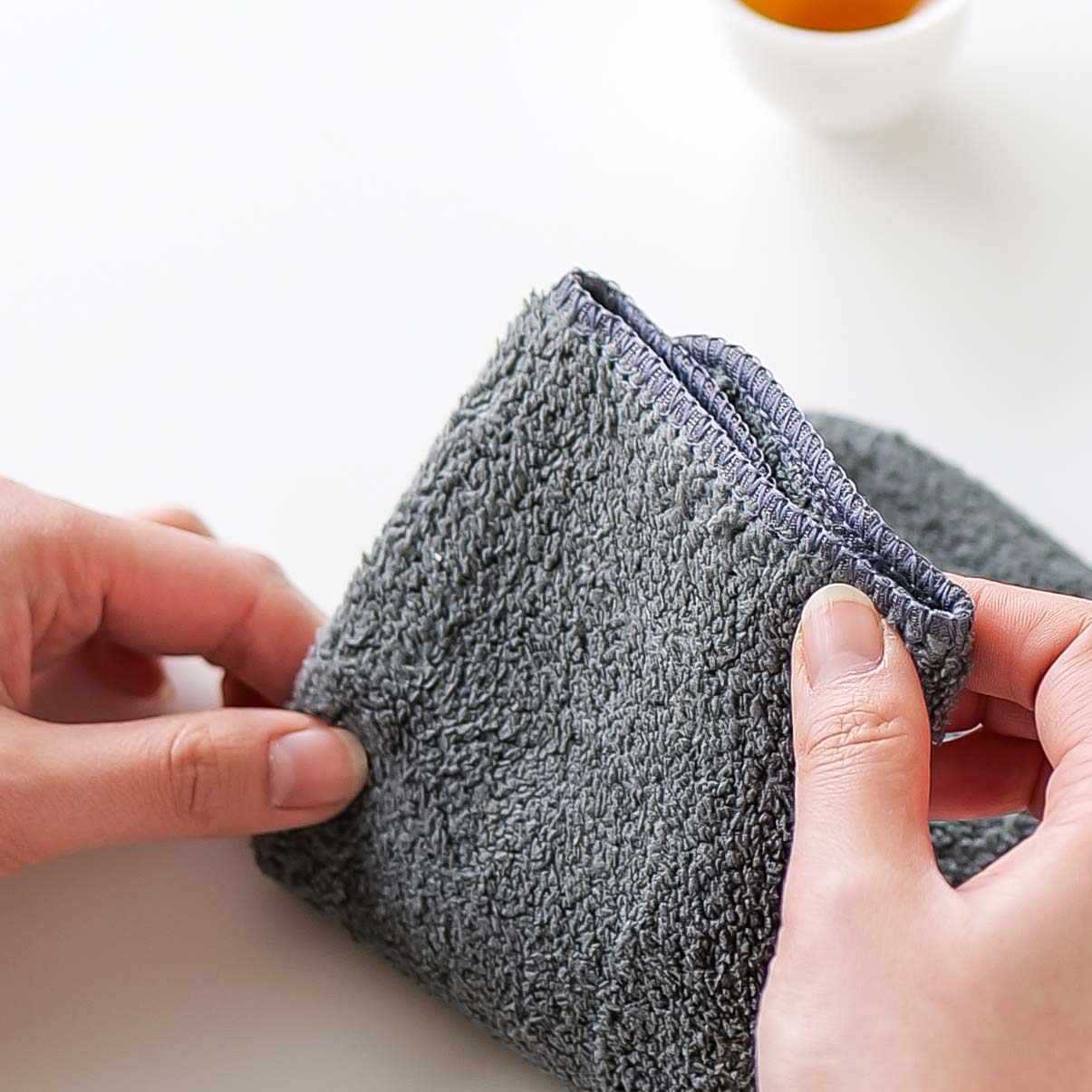 Khăn trải bàn thấm nước dày dặn phong cách Nhật Bản vải mềm khăn trải bàn bộ trà kungfu gia dụng khăn lau ấm trà không rụng lông trà đạo