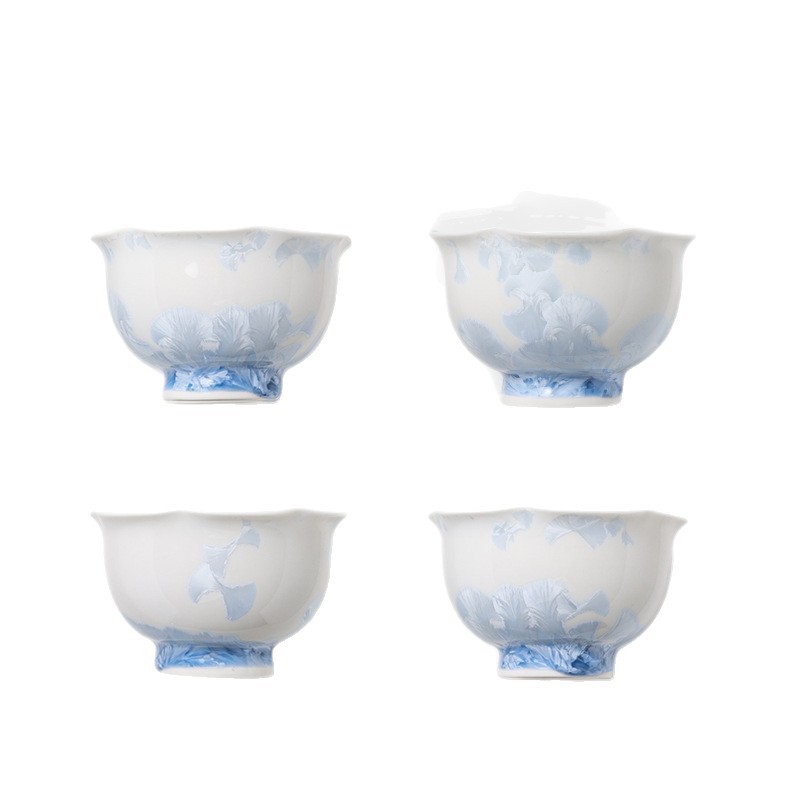 Cốc trà tráng men pha lê biến đổi gốm sứ cốc chủ nhân cao cấp chuyên dụng cá nhân cốc đơn cốc cốc cốc cốc cốc trà trà bộ trà