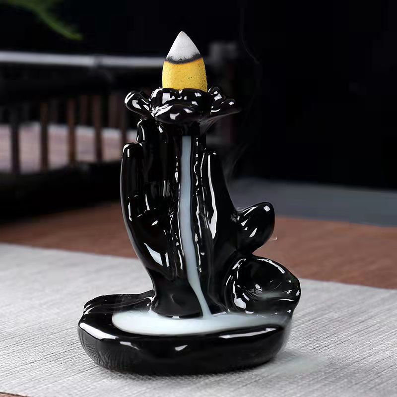 Lư hương bergamot, lư hương gia dụng, lư hương, lư hương, lư hương, lư hương, thanh lọc không khí, đồ trang trí trà đạo sáng tạo