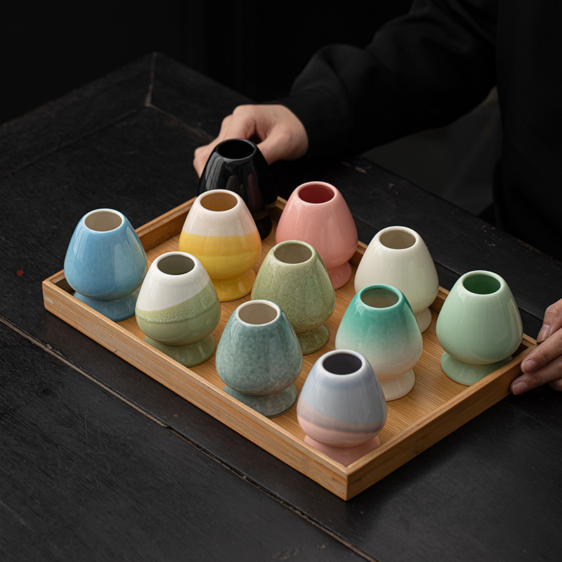 Bình trà gốm lớn, bình trà đứng, bình trà phong cách Nhật Bản cổ điển, bình trà, bình trà, dụng cụ matcha, phụ kiện trà giả Song