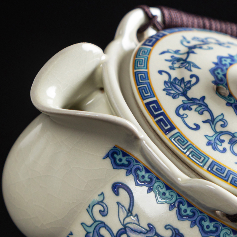 Cốc trà cốc trà cốc trà Kung Fu gia dụng chống bỏng cỡ lớn cao cấp, bát pha trà đơn có nắp