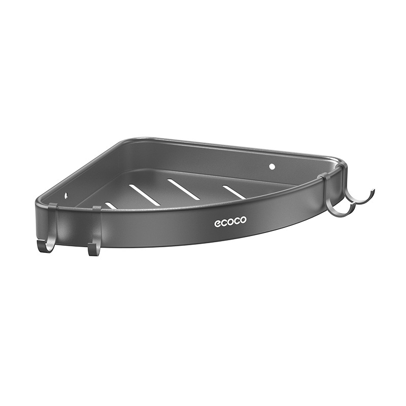 Giá để đồ trong phòng tắm không đục lỗ, giá để đồ rửa tay trong nhà vệ sinh, giá để đồ tam giác trên tường, giá treo tường bồn tắm