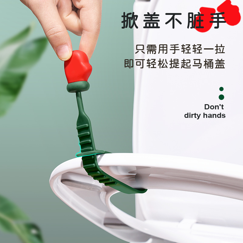 Dụng cụ nâng nắp bồn cầu, nâng nắp bồn cầu sáng tạo, tay cầm chống bẩn, tay cầm bồn cầu, dụng cụ mở nắp bồn cầu, dụng cụ nâng nắp bồn cầu