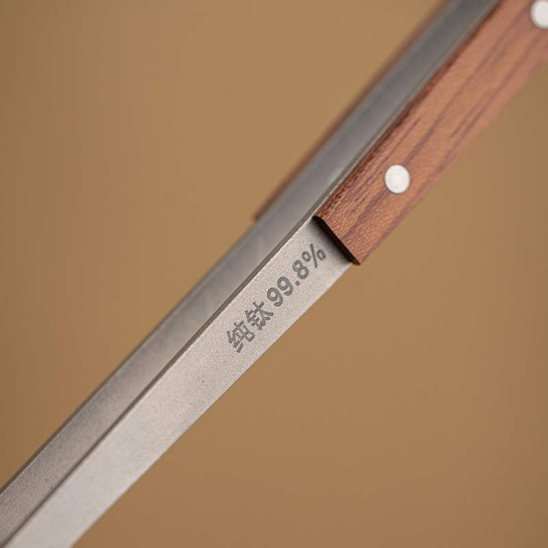 Bộ dụng cụ pha trà kẹp trà chống trượt titan nguyên chất Bộ dụng cụ pha trà kẹp kẹp trà Kung Fu cao cấp