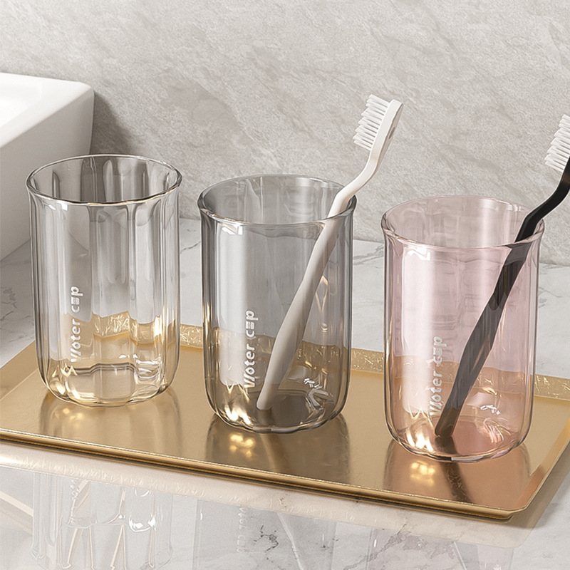 Cốc Nước súc miệng gia dụng Cốc đánh răng phòng tắm Cốc đánh răng học sinh Dễ thương Cốc đánh răng cặp đôi trẻ em