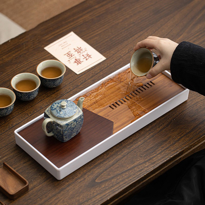 Ấm trà xanh cổ dụng cụ trà kungfu bộ nhỏ bộ một ấm bốn cốc gia dụng bán buôn quà lưu niệm cao cấp