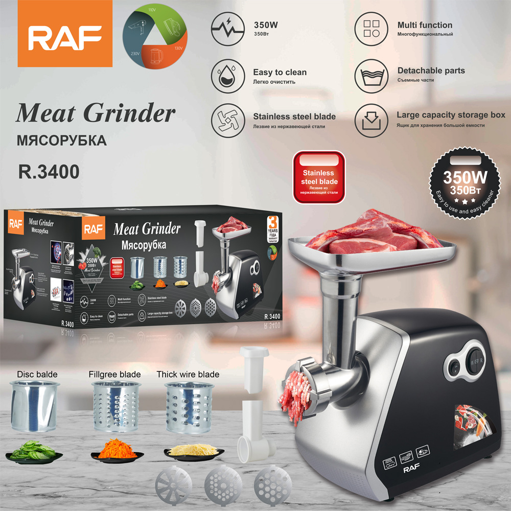 Máy xay thịt gia đình xuyên biên giới tiêu chuẩn Châu Âu, máy cắt điện nhỏ, máy Bào phô mai đa chức năng, máy cắt cát