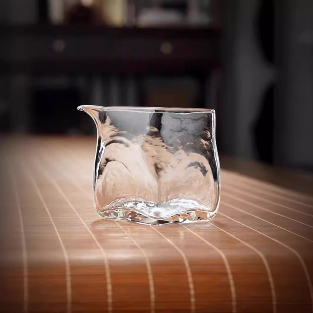 Cốc công bằng thủy tinh chịu nhiệt mẫu mới bộ tách trà chịu nhiệt dày dặn bộ trà kungfu sáng tạo kiểu Trung Quốc cao cấp gia dụng