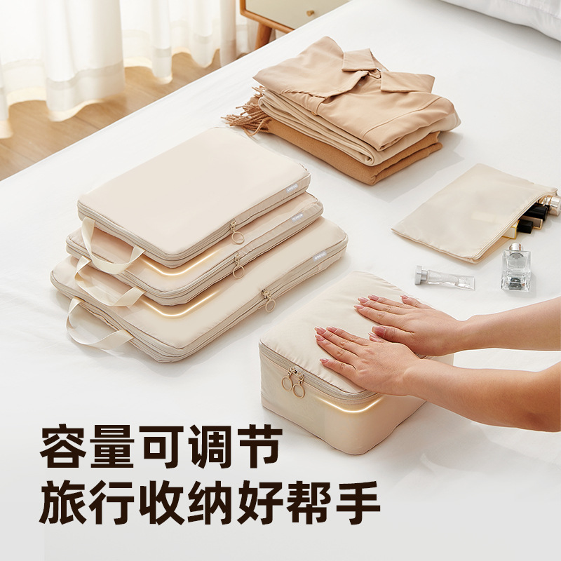Túi lưu trữ du lịch, hành lý nén, túi lưu trữ quần áo, áo khoác du lịch, túi sắp xếp quần áo, xách tay
