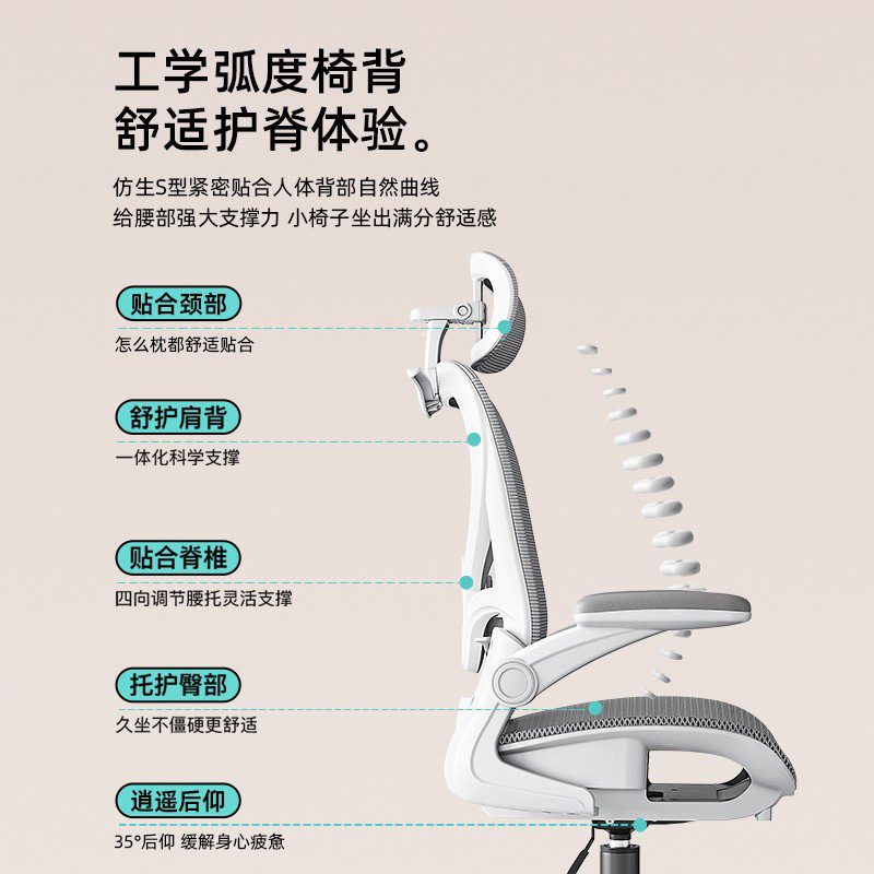 Ghế văn phòng, ghế máy tính, ghế làm việc, ghế văn phòng, ghế văn phòng, ghế thể thao điện tử ký túc xá