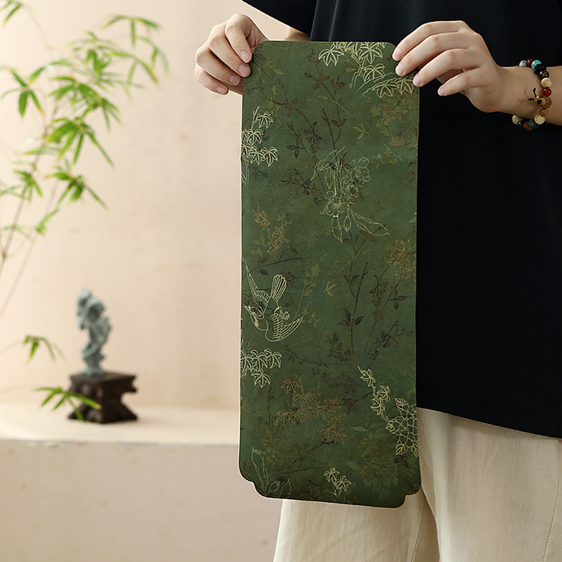 Quốc triều bàn trà hai mặt Chunxiang bàn ghế bong bóng khô cờ bàn trà phong cách Trung Quốc đệm ấm bàn ghế trà nhỏ phụ kiện trà đạo bán buôn