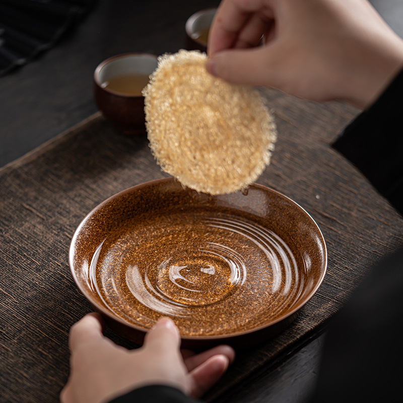 Nồi đổi lò thủ công kiểu Nhật, ấm lưu trữ cỡ nhỏ bằng gốm, đệm nâng ấm, Khay đựng ấm, Bộ trà Kung Fu, bàn trà