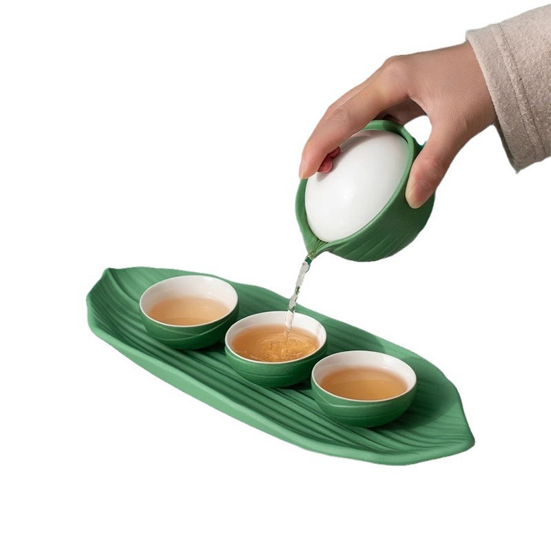 Hộp quà Lễ hội Thuyền rồng Bộ ấm trà Zongzi du lịch Trung Quốc