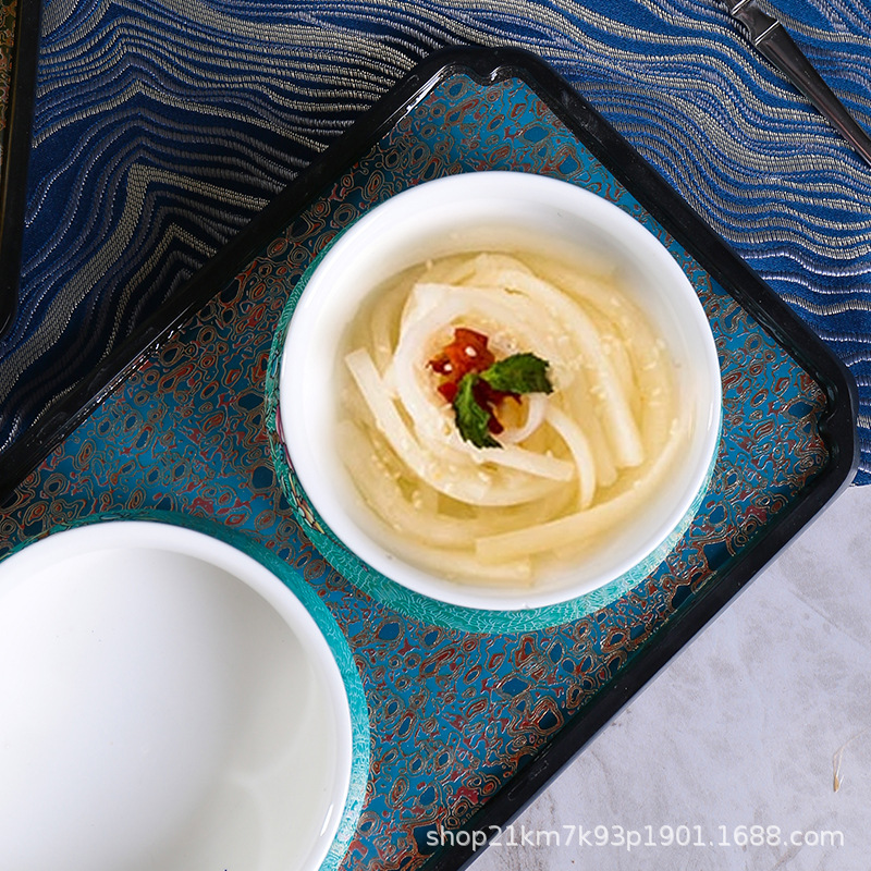 Bộ đồ ăn Nyonya kiểu Trung Quốc mới, lẩu thiền, quan niệm nghệ thuật, phong cách cung điện, món nguội cổ, món tráng miệng, bát thương mại