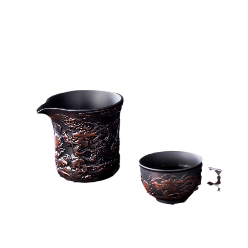 2024 mới cao cấp gốm tím cao cấp cốc trà Kung Fu gia dụng phụ kiện cốc trà