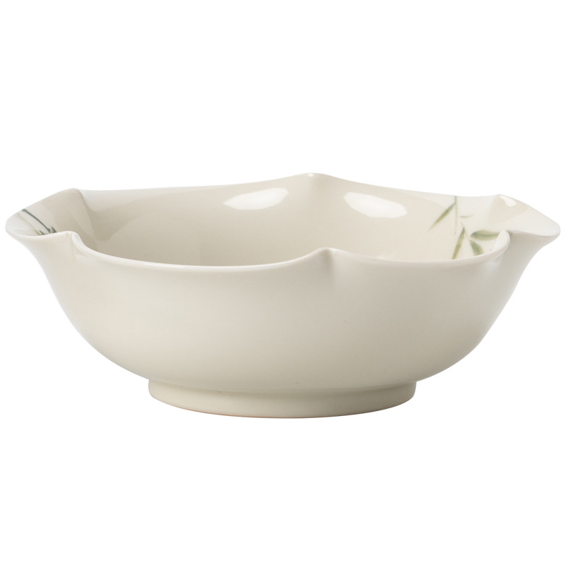 Bình đựng cánh hoa Măng tây xanh ngọc bích, bình đựng trà gốm sứ gia dụng, khay đựng trà Kung Fu, khay đựng đồ ăn nhẹ giải khát Zen