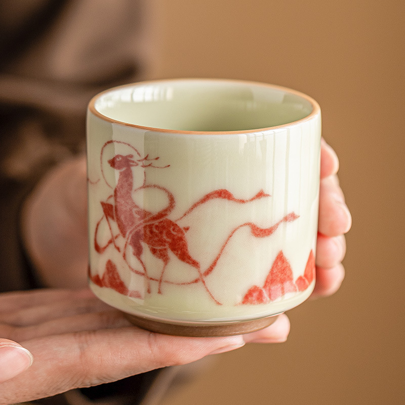 Tất cả các cách, cốc ống thẳng, cốc trà gốm sứ chống bỏng, cốc chủ nhân, cốc bộ trà cỡ nhỏ, cốc trà Kung Fu, cốc trà đơn