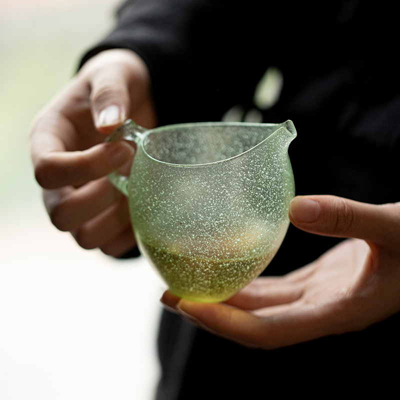 Bộ trà Kung Fu tráng men cổ đại, phụ kiện bộ trà, thiết bị pha trà cao cấp, thương hiệu Yushantang, cốc công bằng