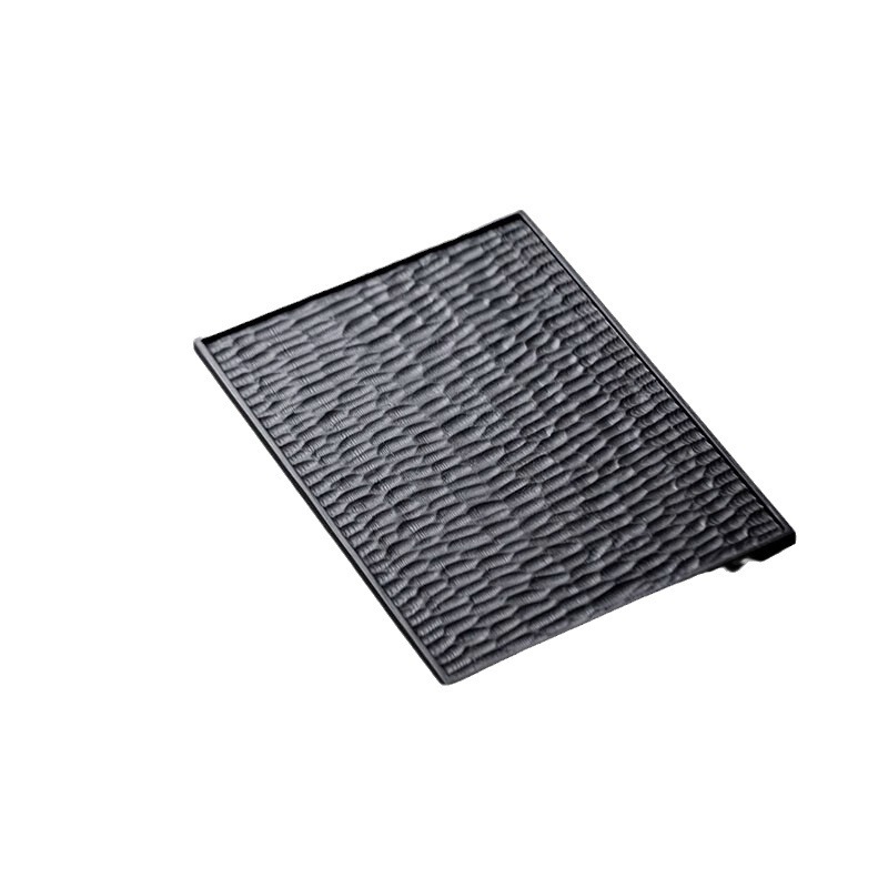 Ấm trà gỗ long não cacbon hóa Mẫu Mới, Khay trà gỗ phong cách Nhật Bản, khay trà bàn pha khô, phụ kiện Bộ trà