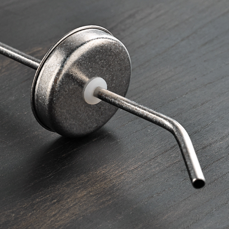 Ống dẫn nước tự động bếp trà Ống dẫn nước bằng titan nguyên chất Ống dẫn nước chìm đáy thẳng ống dẫn nước phụ kiện bộ trà ống nước xô